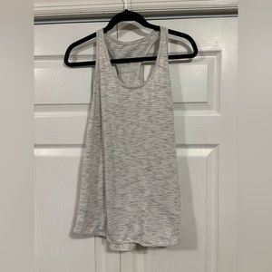 Lululemon athletic tank in heather grey